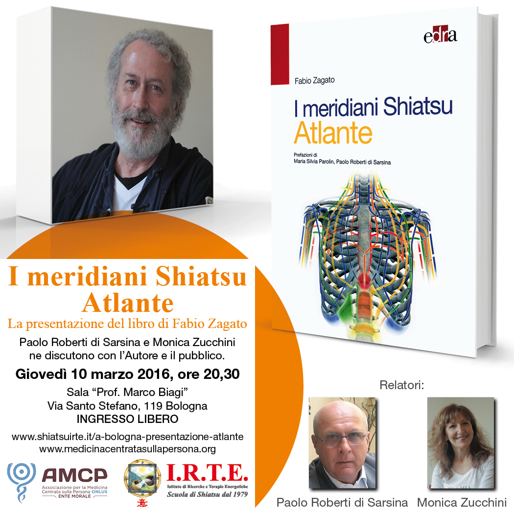 A Bologna, presentazione del libro &quote;I meridiani Shiatsu - Atlante&quote;