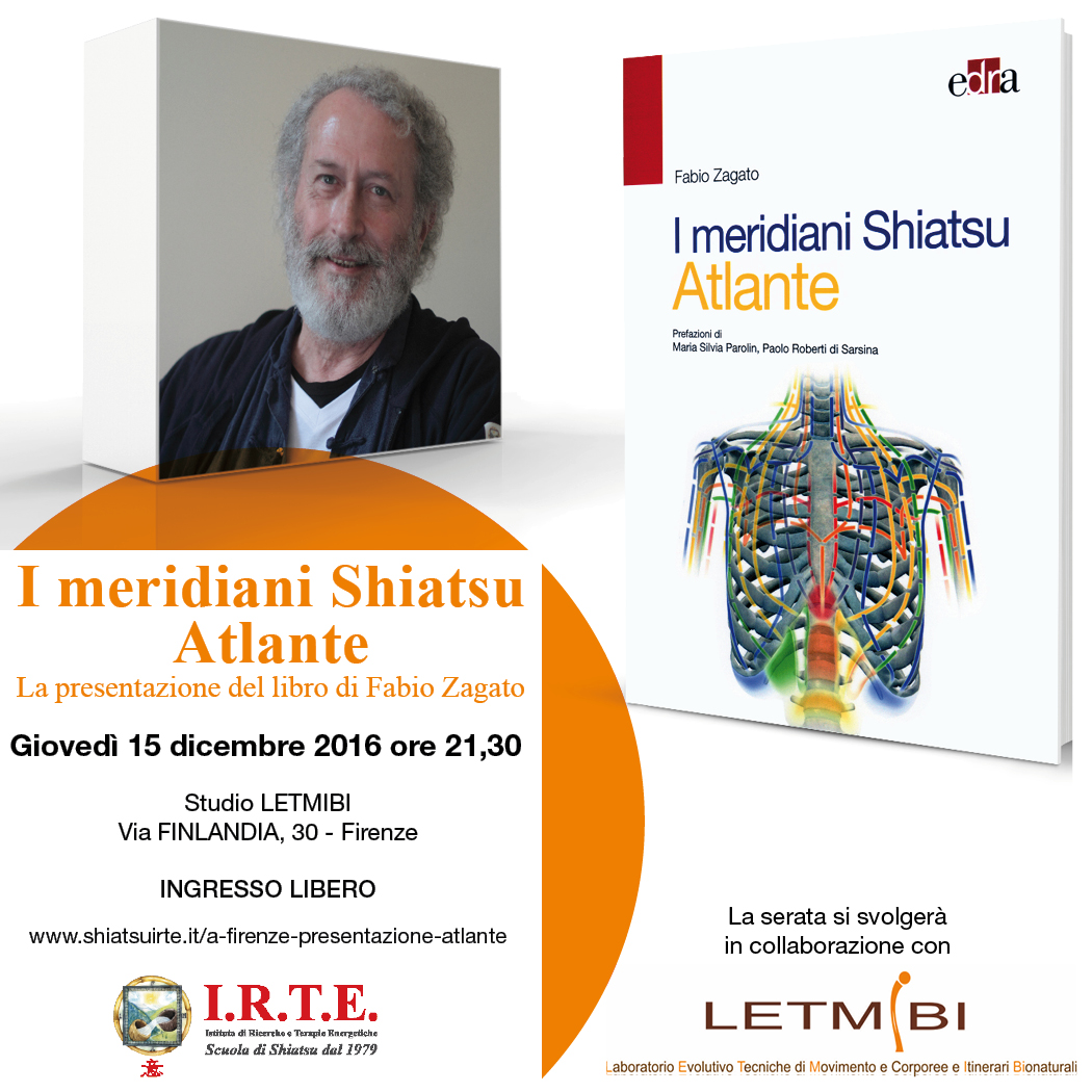 A Firenze, presentazione del libro &quote;I meridiani Shiatsu - Atlante&quote;